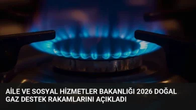 Aile ve Sosyal Hizmetler Bakanlığı 2026 Doğal Gaz Destek Rakamlarını Açıkladı
