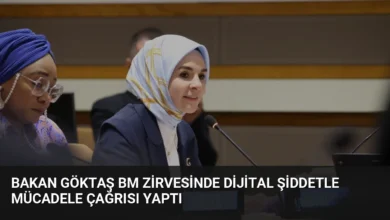 Bakan Göktaş BM Zirvesinde Dijital Şiddetle Mücadele Çağrısı Yaptı