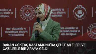 Bakan Göktaş Kastamonu’da şehit aileleri ve gazilerle bir araya geldi