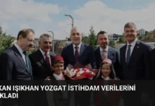 Bakan Işıkhan Yozgat İstihdam Verilerini Açıkladı