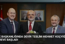 BTK Başkanlığında Devir Teslim Mehmet Koçyiğit Göreve Başladı