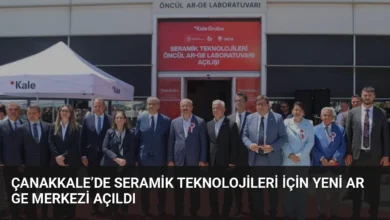 Çanakkale’de Seramik Teknolojileri İçin Yeni Ar Ge Merkezi Açıldı