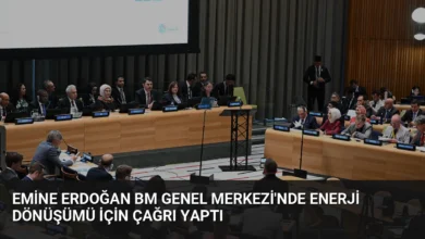 Emine Erdoğan BM Genel Merkezi'nde Enerji Dönüşümü İçin Çağrı Yaptı