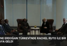 Emine Erdoğan Türkevi'nde Rachel Ruto ile bir araya geldi