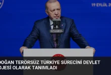 Erdoğan Terörsüz Türkiye sürecini devlet projesi olarak tanımladı