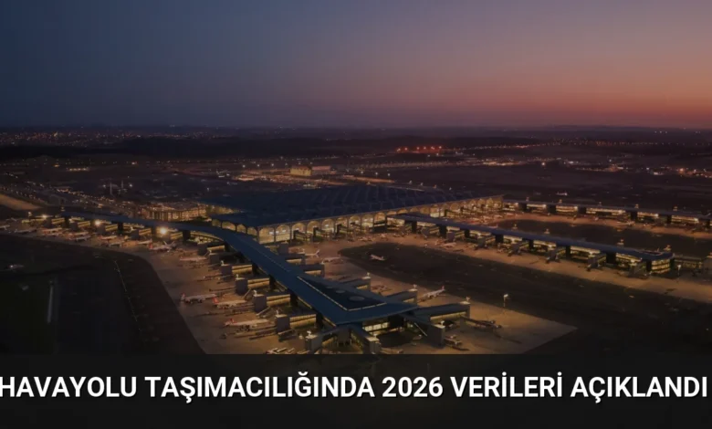 Havayolu Taşımacılığında 2026 Verileri Açıklandı