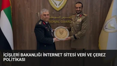 İçişleri Bakanlığı İnternet Sitesi Veri ve Çerez Politikası