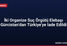 İki Organize Suç Örgütü Elebaşı Gürcistan'dan Türkiye'ye İade Edildi