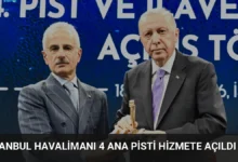 İstanbul Havalimanı 4 Ana Pisti Hizmete Açıldı