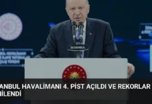 İstanbul Havalimanı 4. Pist Açıldı ve Rekorlar Yenilendi