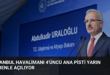 İstanbul Havalimanı 4'üncü Ana Pisti Yarın Törenle Açılıyor