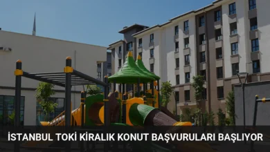 İstanbul TOKİ Kiralık Konut Başvuruları Başlıyor