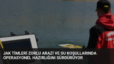 JAK Timleri Zorlu Arazi ve Su Koşullarında Operasyonel Hazırlığını Sürdürüyor