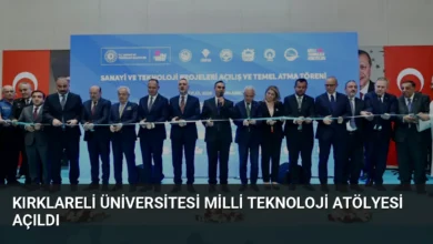Kırklareli Üniversitesi Milli Teknoloji Atölyesi Açıldı