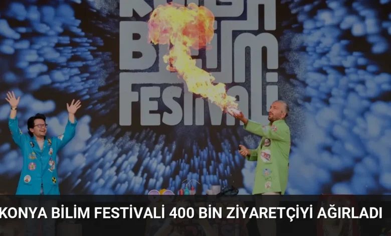 Konya Bilim Festivali 400 Bin Ziyaretçiyi Ağırladı