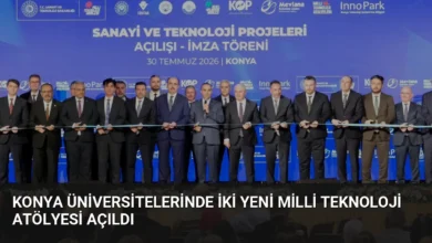 Konya Üniversitelerinde İki Yeni Milli Teknoloji Atölyesi Açıldı