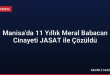 Manisa'da 11 Yıllık Meral Babacan Cinayeti JASAT ile Çözüldü