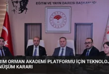 Tarım Orman Akademi platformu için teknolojik dönüşüm kararı