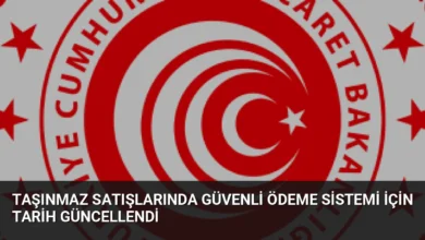 Taşınmaz Satışlarında Güvenli Ödeme Sistemi İçin Tarih Güncellendi