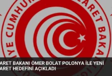 Ticaret Bakanı Ömer Bolat Polonya ile Yeni Ticaret Hedefini Açıkladı
