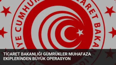 Ticaret Bakanlığı Gümrükler Muhafaza Ekiplerinden Büyük Operasyon