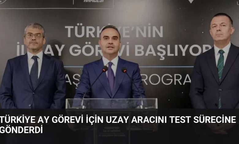 Türkiye Ay Görevi İçin Uzay Aracını Test Sürecine Gönderdi