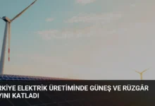 Türkiye elektrik üretiminde güneş ve rüzgâr payını katladı