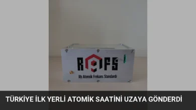 Türkiye İlk Yerli Atomik Saatini Uzaya Gönderdi