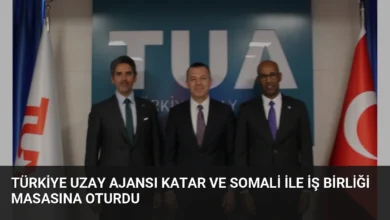 Türkiye Uzay Ajansı Katar ve Somali ile İş Birliği Masasına Oturdu
