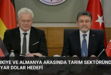 Türkiye ve Almanya Arasında Tarım Sektöründe 5 Milyar Dolar Hedefi