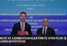 Türkiye ve Azerbaycan Elektrikte Stratejik İş Birliğini Büyütüyor