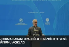 Ulaştırma Bakanı Uraloğlu Denizcilikte Yeşil Dönüşümü Açıkladı