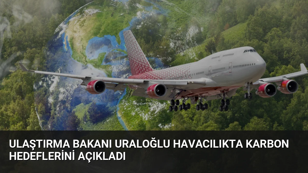 Ulaştırma Bakanı Uraloğlu Havacılıkta Karbon Hedeflerini Açıkladı