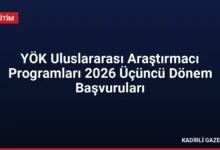YÖK Uluslararası Araştırmacı Programları 2026 Üçüncü Dönem Başvuruları