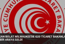 Bakan Bolat Milwaukee'de G20 Ticaret Bakanları ile Bir Araya Geldi
