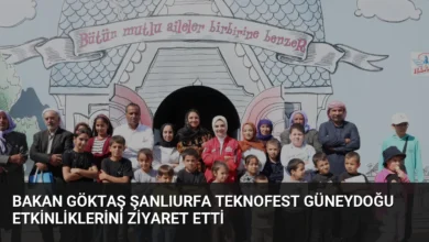 Bakan Göktaş Şanlıurfa TEKNOFEST Güneydoğu Etkinliklerini Ziyaret Etti