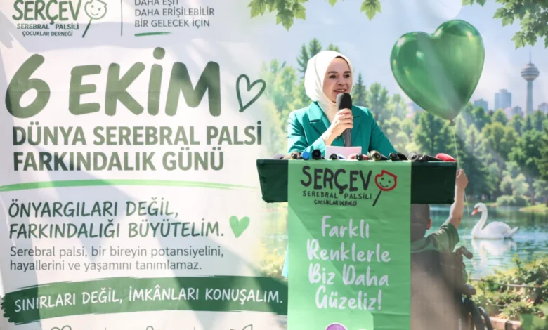 Bakan Göktaş Serebral Palsi Farkındalık Gününde Konuştu