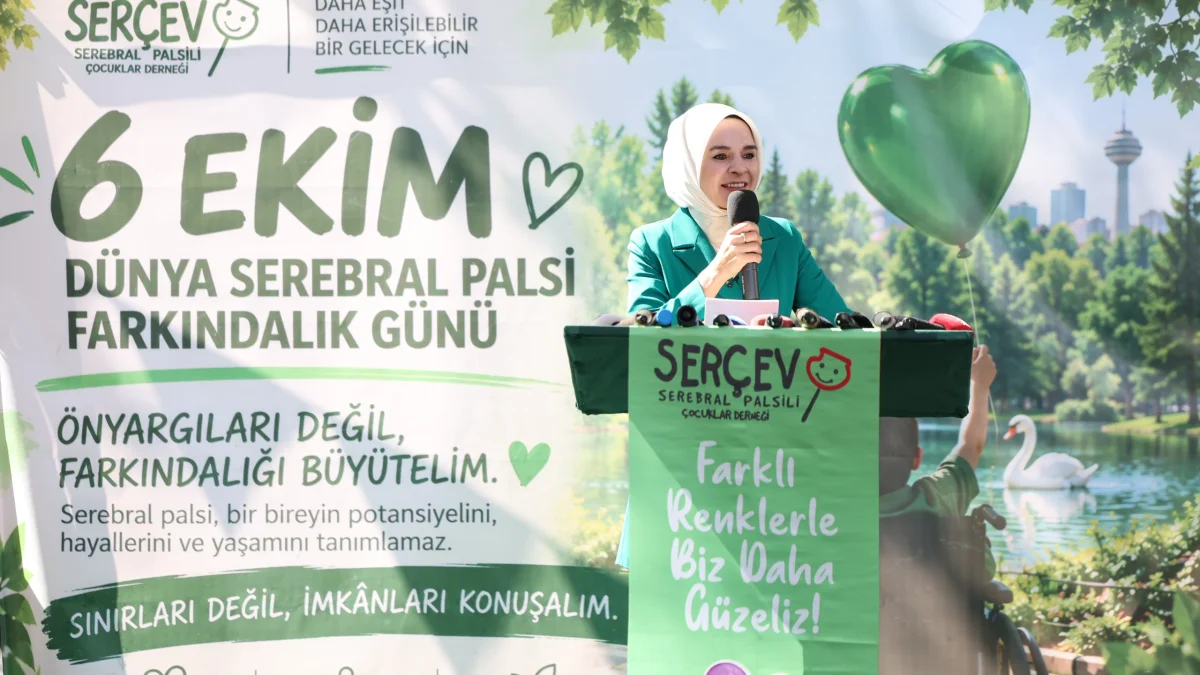 Bakan Göktaş Serebral Palsi Farkındalık Gününde Konuştu