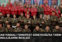 Bakan Yumaklı TEKNOFEST Güneydoğu'da Tarım Teknolojilerini İnceledi