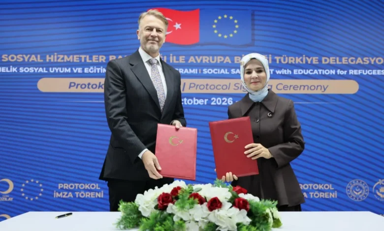 Bakanlık ve AB Arasında Sosyal Uyum İçin Yeni İşbirliği Protokolü