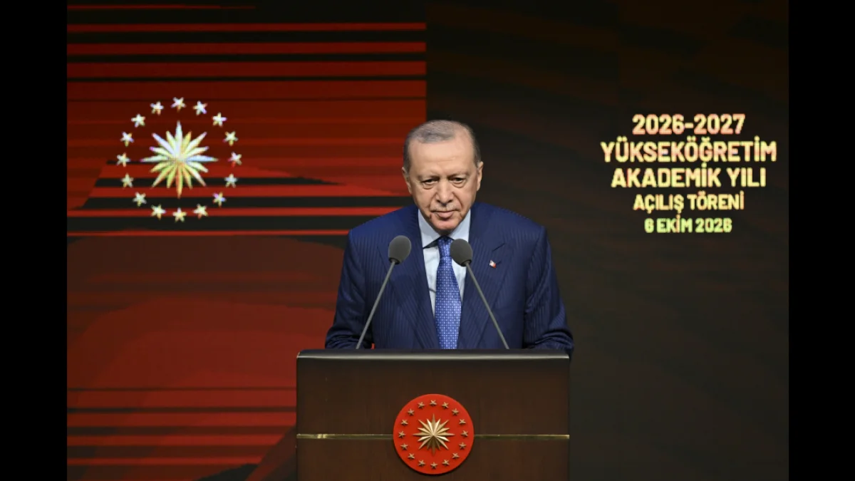 Cumhurbaşkanı Erdoğan 2026 2027 Akademik Yılı Açılışını Yaptı