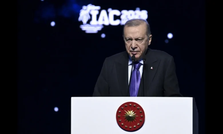 Cumhurbaşkanı Erdoğan 77 Uluslararası Uzay Kongresi Açılışında Konuştu