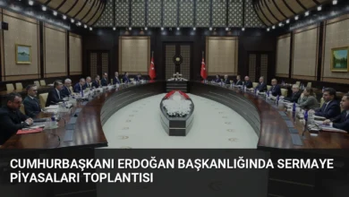 Cumhurbaşkanı Erdoğan başkanlığında sermaye piyasaları toplantısı