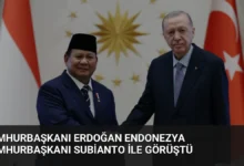 Cumhurbaşkanı Erdoğan Endonezya Cumhurbaşkanı Subianto ile Görüştü