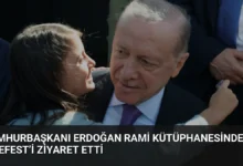 Cumhurbaşkanı Erdoğan Rami Kütüphanesindeki AileFest’i Ziyaret Etti
