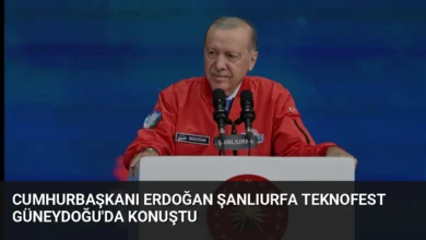 Cumhurbaşkanı Erdoğan Şanlıurfa TEKNOFEST Güneydoğu'da konuştu