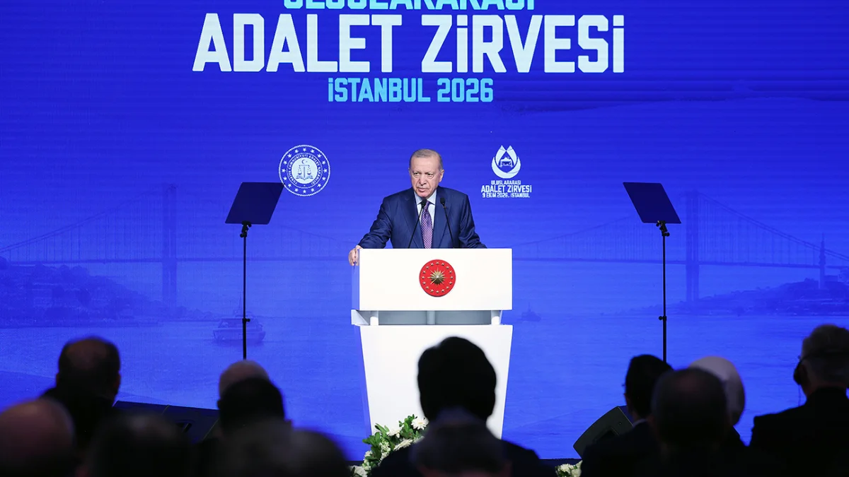 Cumhurbaşkanı Erdoğan Uluslararası Adalet Zirvesi'nde konuştu