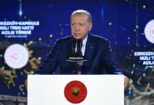 Erdoğan Çerkezköy Kapıkule Hızlı Tren Hattı Töreninde Konuştu