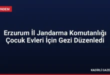 Erzurum İl Jandarma Komutanlığı Çocuk Evleri İçin Gezi Düzenledi
