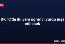 KKTC'de iki yeni öğrenci yurdu inşa edilecek